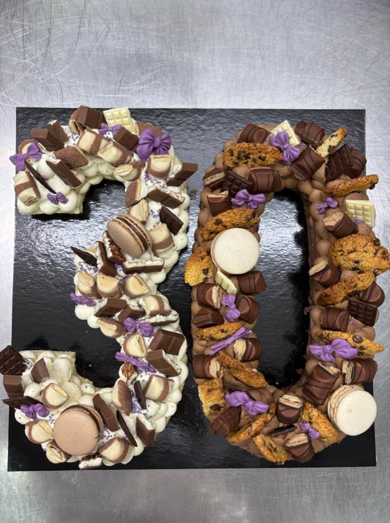 Number cake